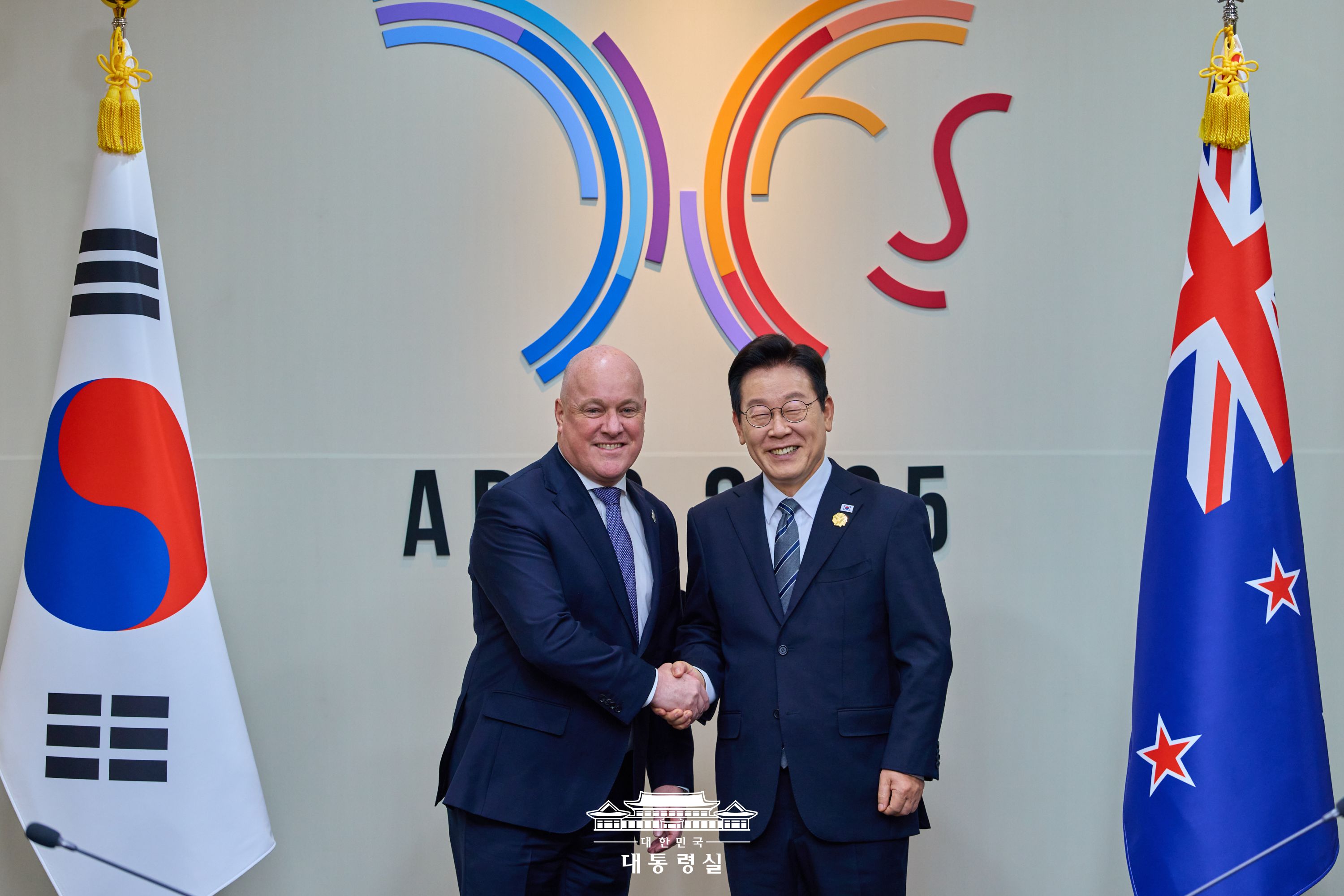 한국·뉴질랜드 정상회담