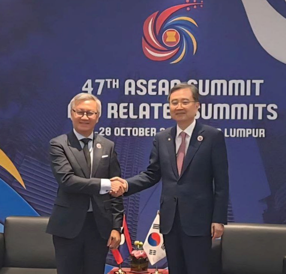 아세안 관련 정상회의 계기 한-라오스 외교장관 회담(10.27.) 개최